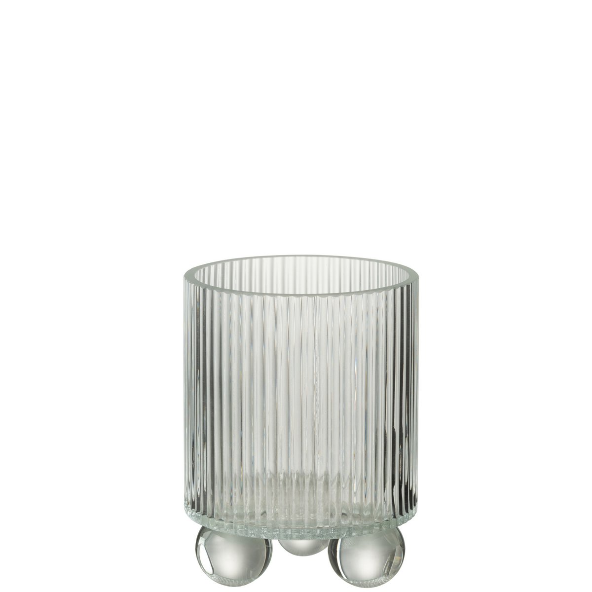 Lanterne J-Line Clara avec bougie, éclairage doux