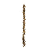 Décoration Slinger Feathers en plumes dorées, élégante et raffinée