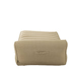Gros plan sur la finition du matelas Hélène Beige