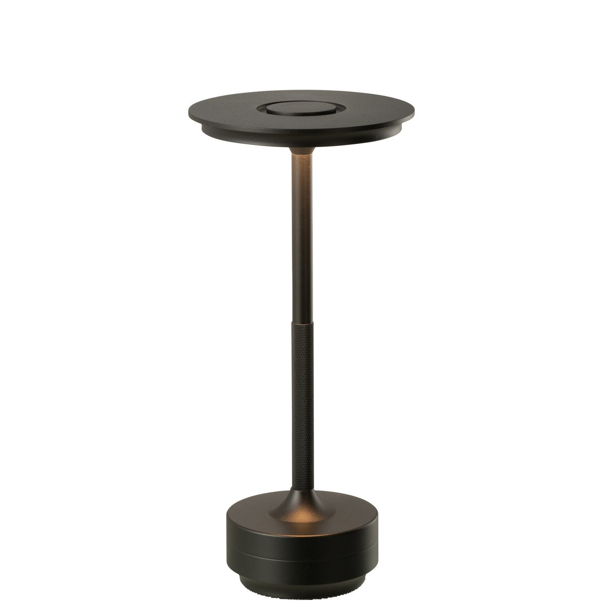 Lampe J-Liline Touch en noir, vue de face