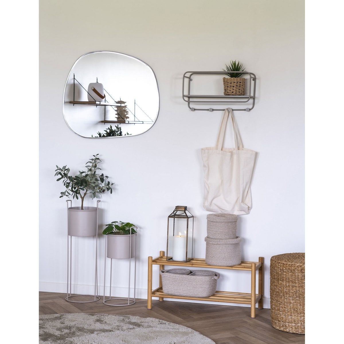 Lanterne de Mysore dans un décor vintage élégant