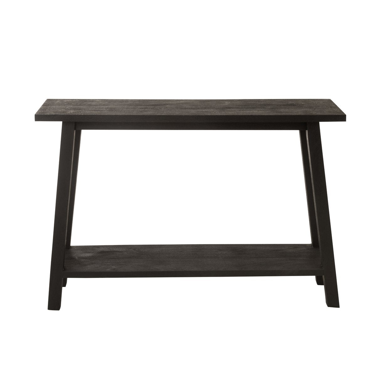 Détail de la texture du bois de la console J-Line