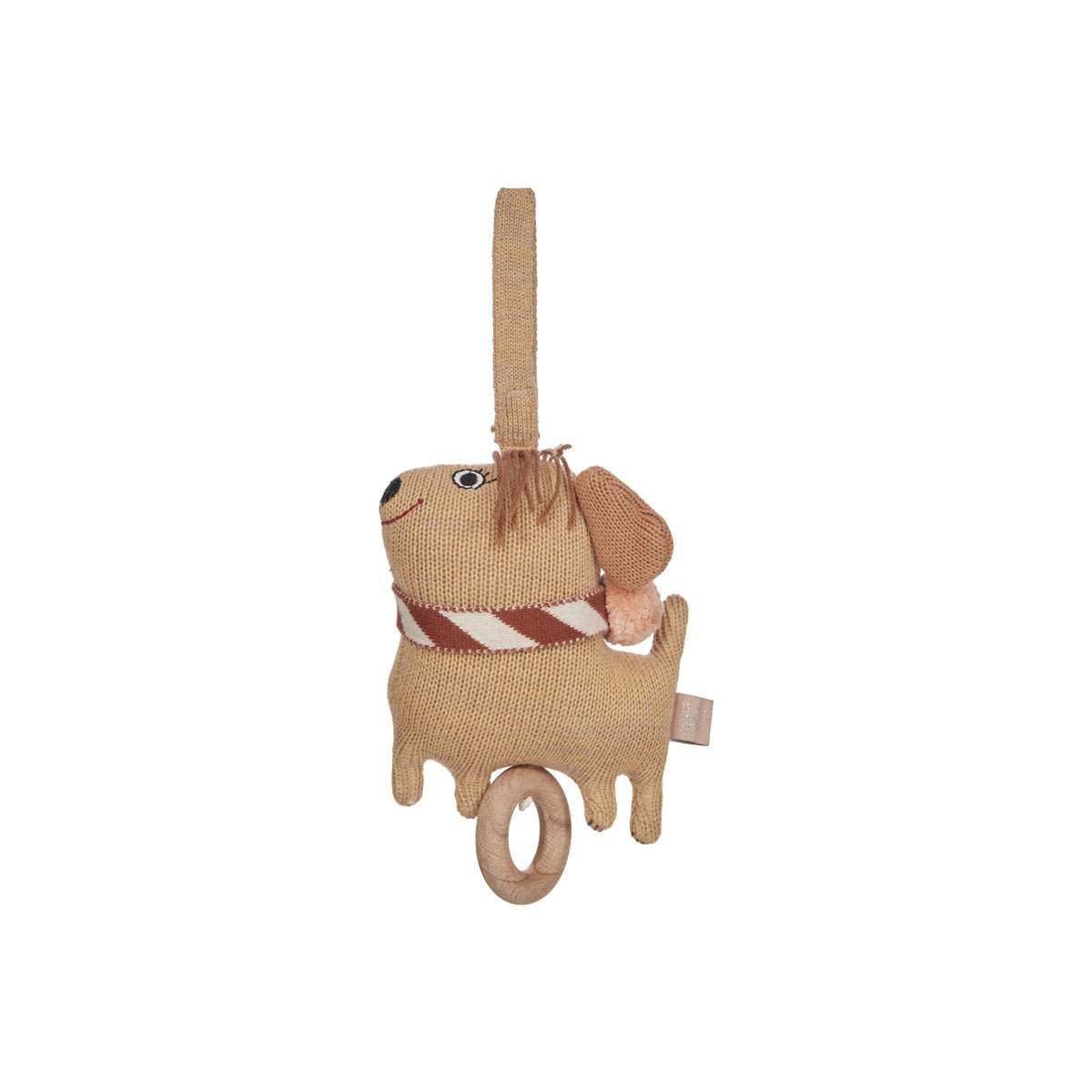 Mobile musical Coco Dog OYOY LIVING DESIGN avec un design charmant et apaisant