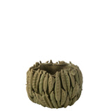 Détail du vase Botanica J-Line en céramique - finition élégante
