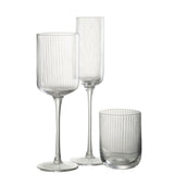 Verre à champagne J-Line Louise - élégant et transparent