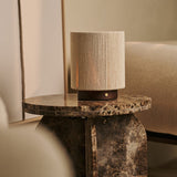 Lampe rechargeable en bois marron foncé Ivo