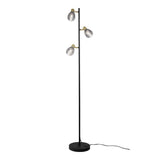 3 lampe à coller Spot "Lindita" H: 150 cm Excl. Lumineux