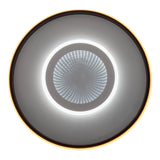 LED PLAGE LED EFFET 3D "Redona" Ø 50 cm, avec de nombreuses fonctions, y compris la télécommande incluse