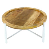 Table basse Ø75 cm table d'appoint de salon table de salon rond