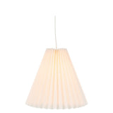 Lampe J-Line en papier blanc sur fond neutre