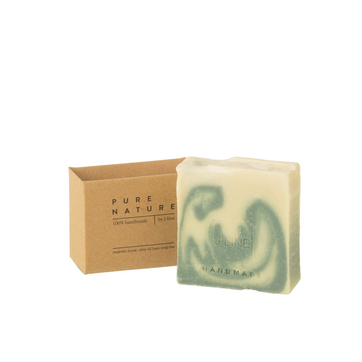 Savon Majestic Moss sur un fond de salle de bain luxueux
