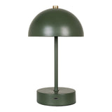 Lampe de table LED Holt allumée, ambiance chaleureuse