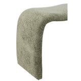 Tabouret N Shape vert menthe sur un fond neutre