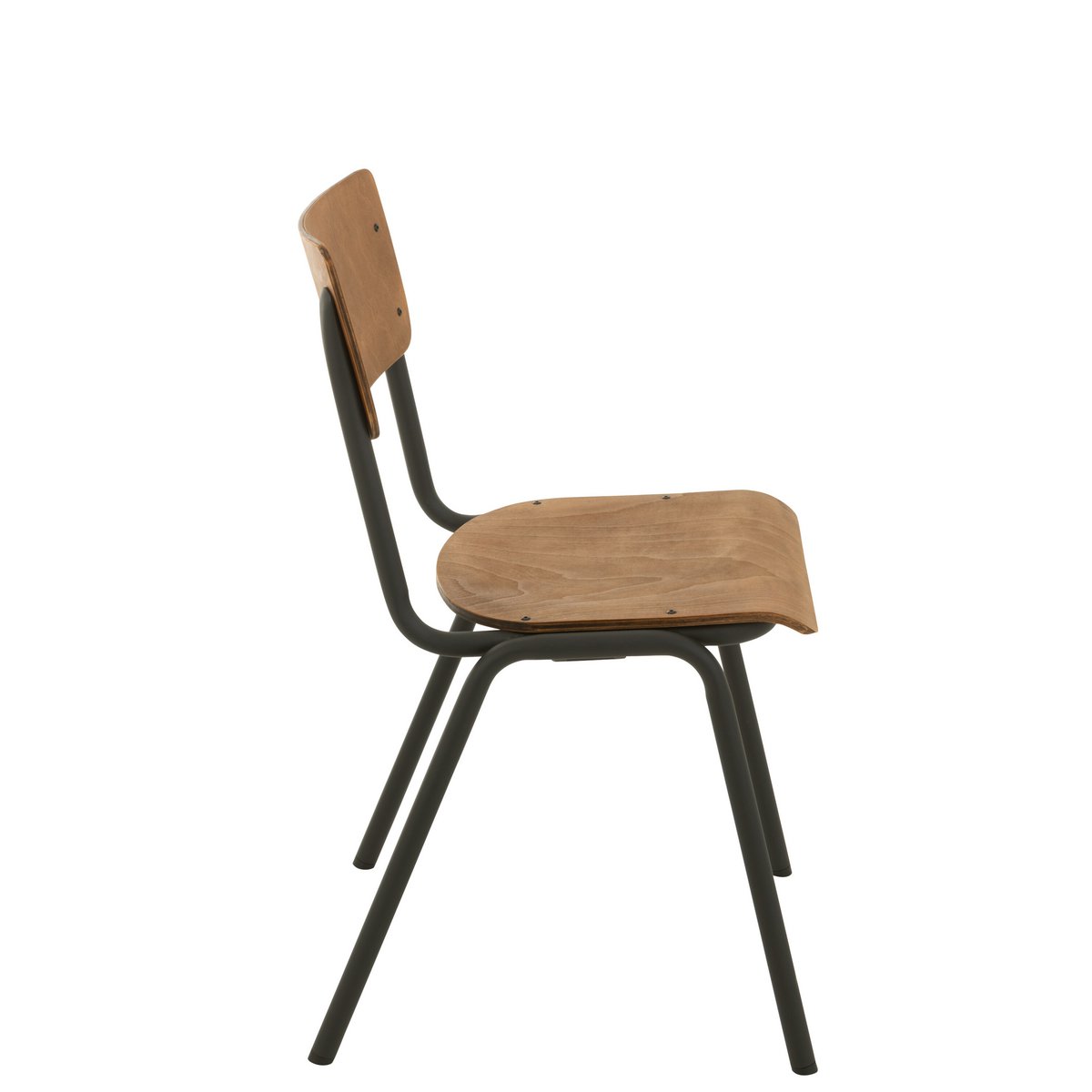 Détail du bois de la chaise J-Line