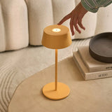 Lampe de table rechargeable Hugo Ambre Jaune