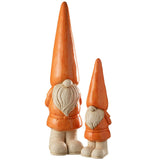 Détail du nain d'extérieur Mgo Orange, mettant en avant la texture