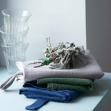 Torchon Marcel Indigo 70 x 50