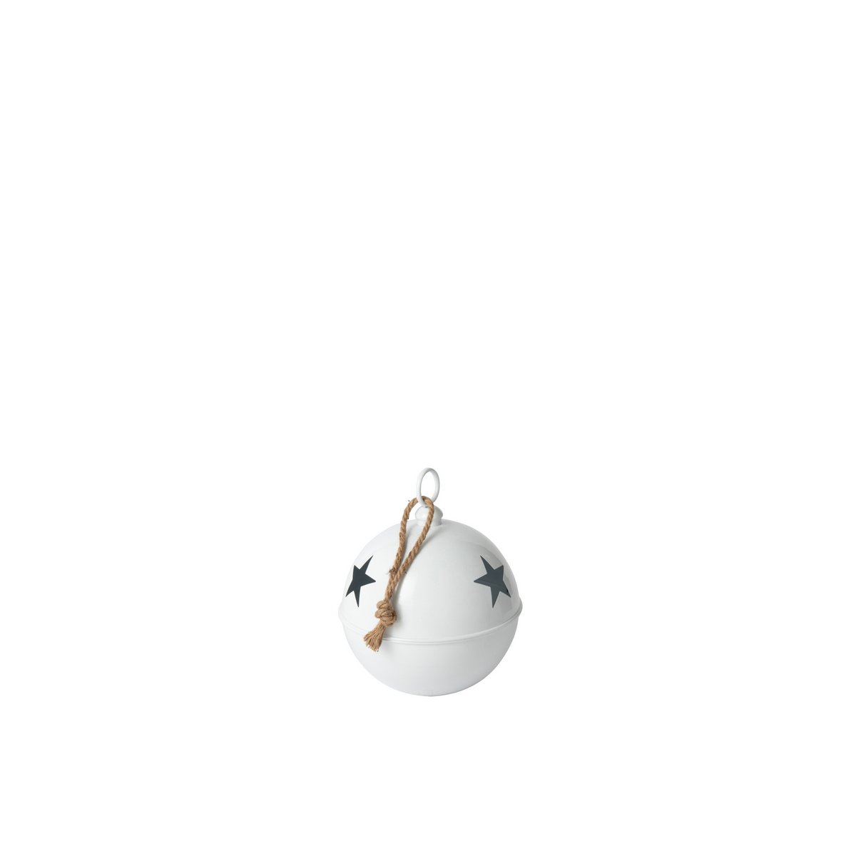 Boule de Noël J-Line Clear - vue avant avec finition brillante