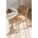 Chaise J-Line Peanut sur fond blanc