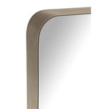 Vue latérale du miroir J-Line Markus, design moderne et chic