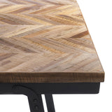 La Console à Chevrons - Naturel