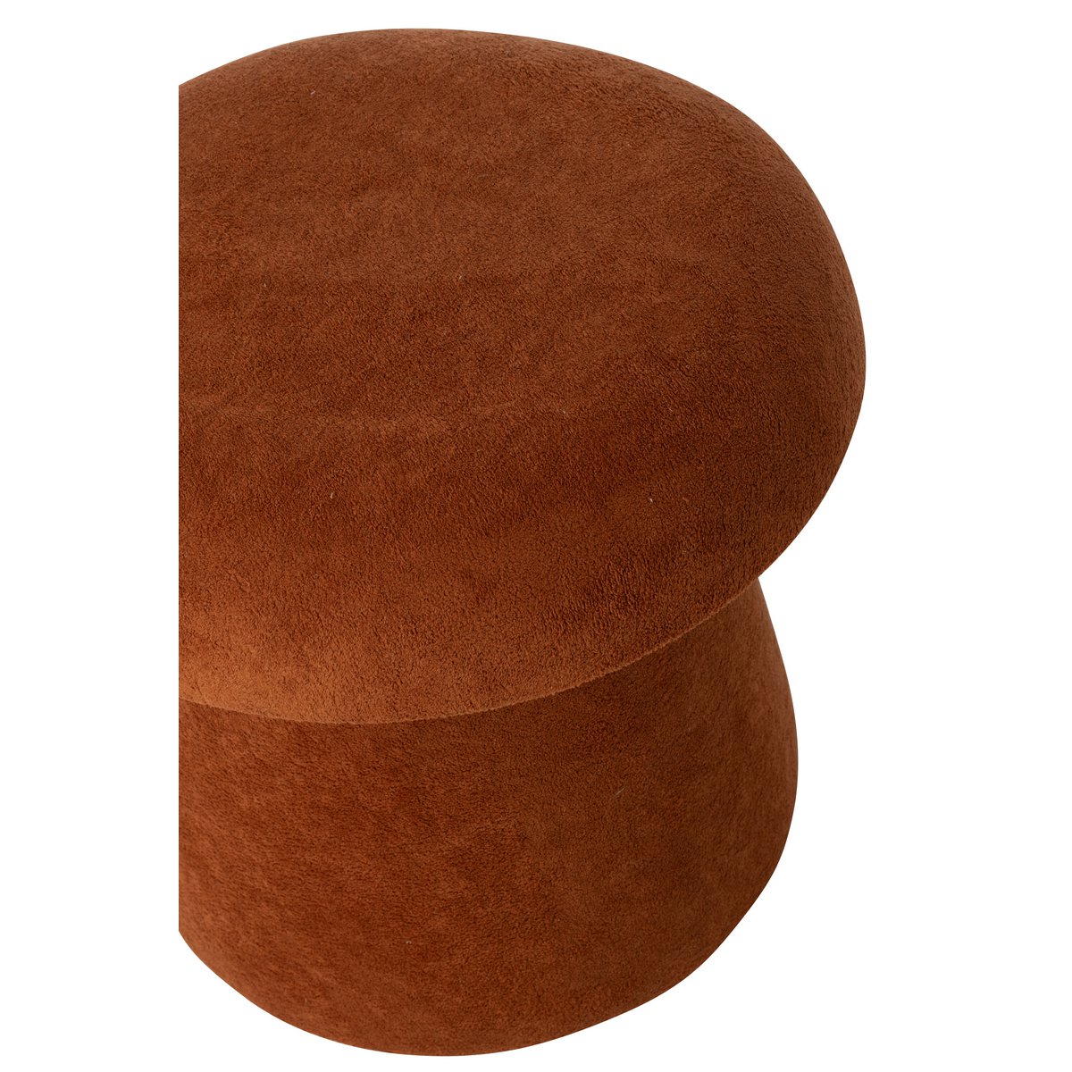 Tabouret J-Line Mushroom dans un intérieur bohème chic