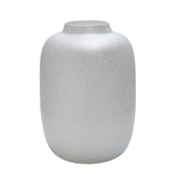 Vase Artic Sparkle Silver - Finition pailletée argentée et design élégant.