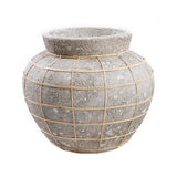 Vase Le Ventre - Béton Naturel - L