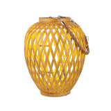 2 Set Basket / Solar Record "Cesto", en artstrattan de couleur naturelle, avec capteur crépusculaire, blanc chaud, 24 cm de haut, pour la zone extérieure