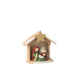 Kerststal LED J-Line en porcelaine multicolore avec détails lumineux