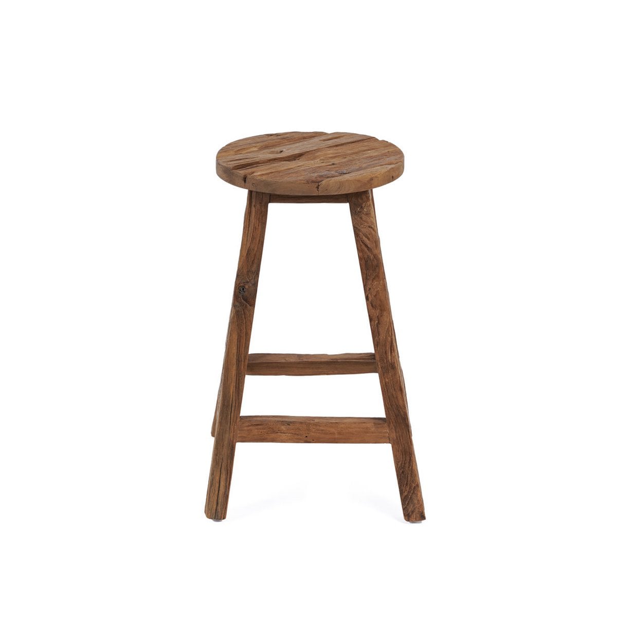 Tabouret de Bar Shibori - Utilisation autour d'un îlot de cuisine moderne