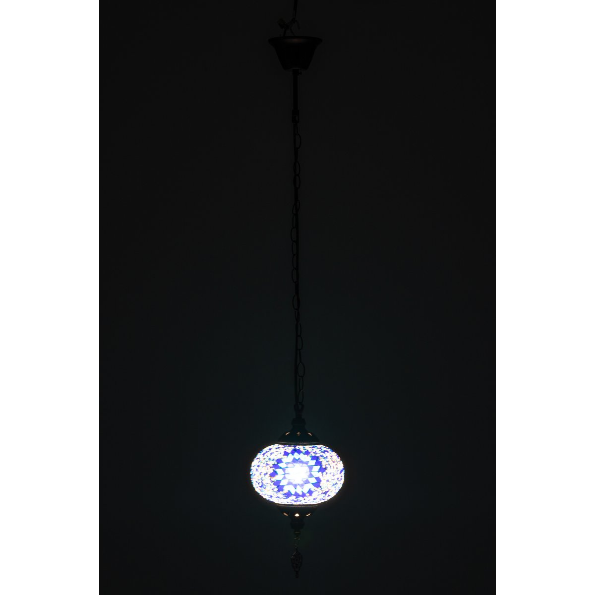 Détail du métal de la lampe suspendue J-Line Mosaïque