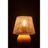 Vue latérale de la lampe J-Line sur une table