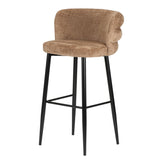 Chaise de barre de nuage caramel