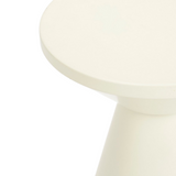 Table d'appoint Jim Blanc cassé