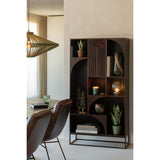 J-Line Rack Fashion Bois de manguier/MDF Marron