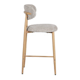 Chaise de bar de cuisine japandi okura (ensemble de 2)