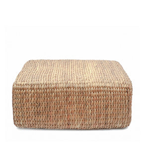 Le Pouf Carré Jacinthe - Naturel - M