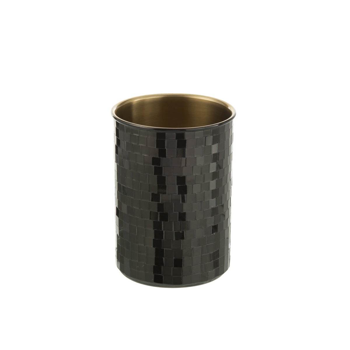 Refroidisseur à vin J-Line en inox noir, élégant et moderne