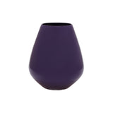 Vase Tasman S en verre mauve