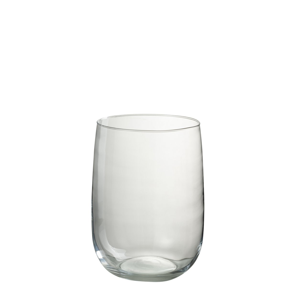 Lanterne J-Line Egg en verre transparent, design moderne et élégant