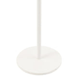 Détail de l'arbre décoratif J-Line en métal blanc sur étagère