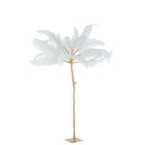 Arbre J-Line Plumes, mise en scène dans un salon moderne