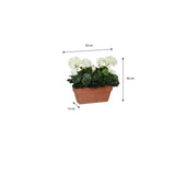 Plante Artificielle Géranium Blanc
