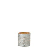 Lanterne J-Line Mosaic, détail du motif en mosaïque