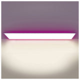 Panneau de rétroéclairage des LED intelligents, longueur de 100 cm, de nombreuses fonctions, transport de lampe en métal et en plastique, LED intégrés