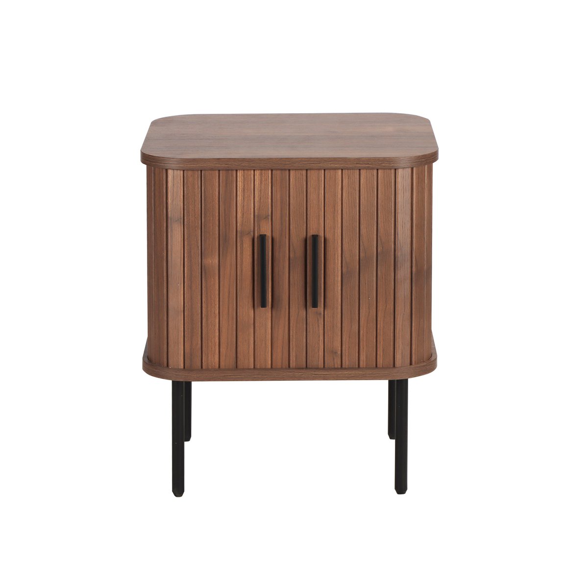 Lampe de chevet Droit nocturne en noyer avec design scandinave