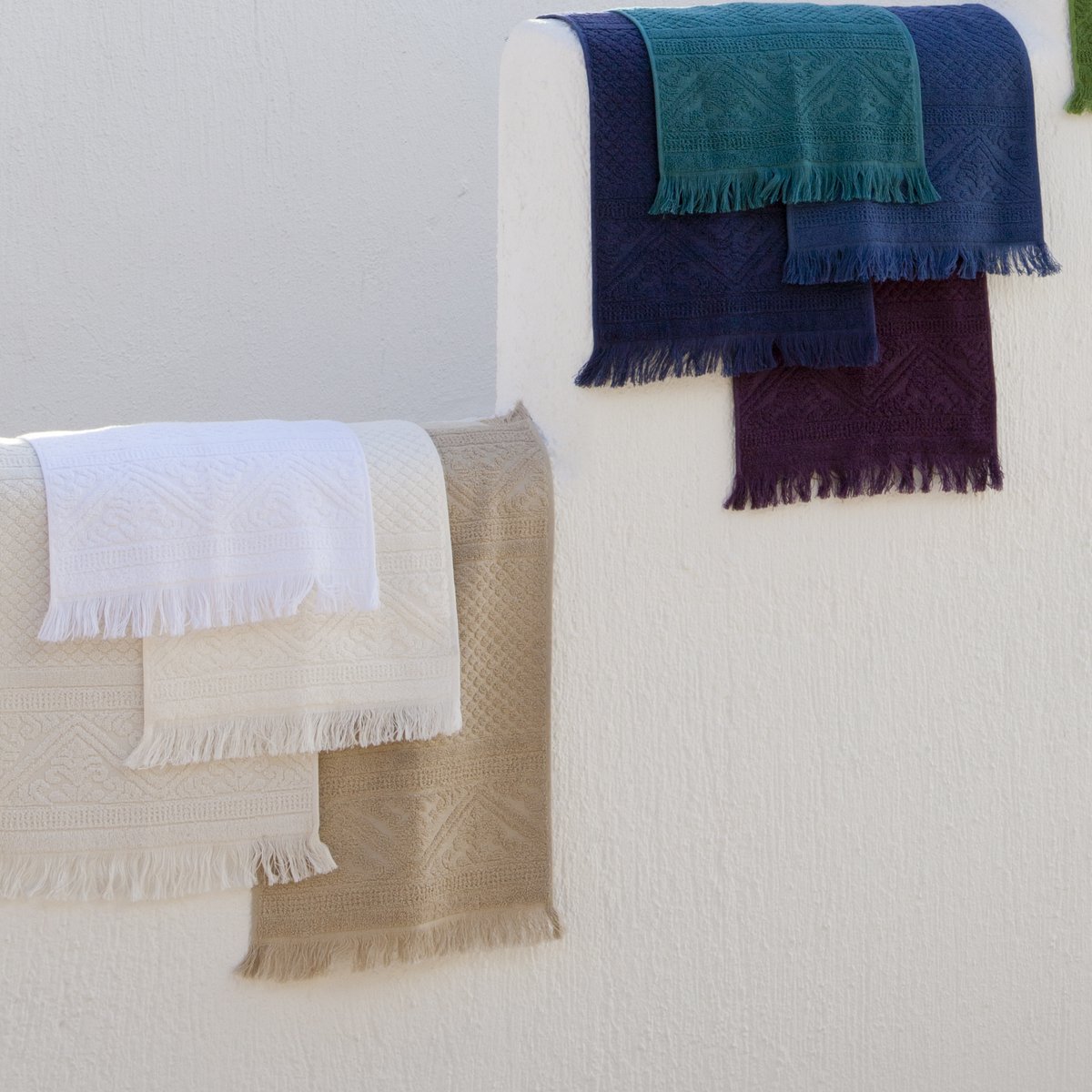Drap de bain Zoé Craie