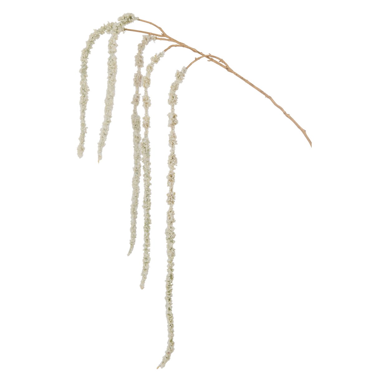 Branche Amaranthus J-Line décorant un salon moderne