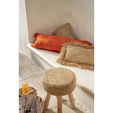 Le couvercle du coussin Raffia